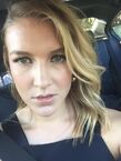 Tweeted by Nathalia on June 17th: "Thanks @GlamSquad for getting me #redcarpet ready tonight. Now on my way to @SeoulSearching_ premiere #laff @LALIVE".