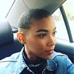 Tweeted by Alexandra February 1st: "#freshcut in New York working le non stop 😜 I've always wanted a fade like @inshippshape…".