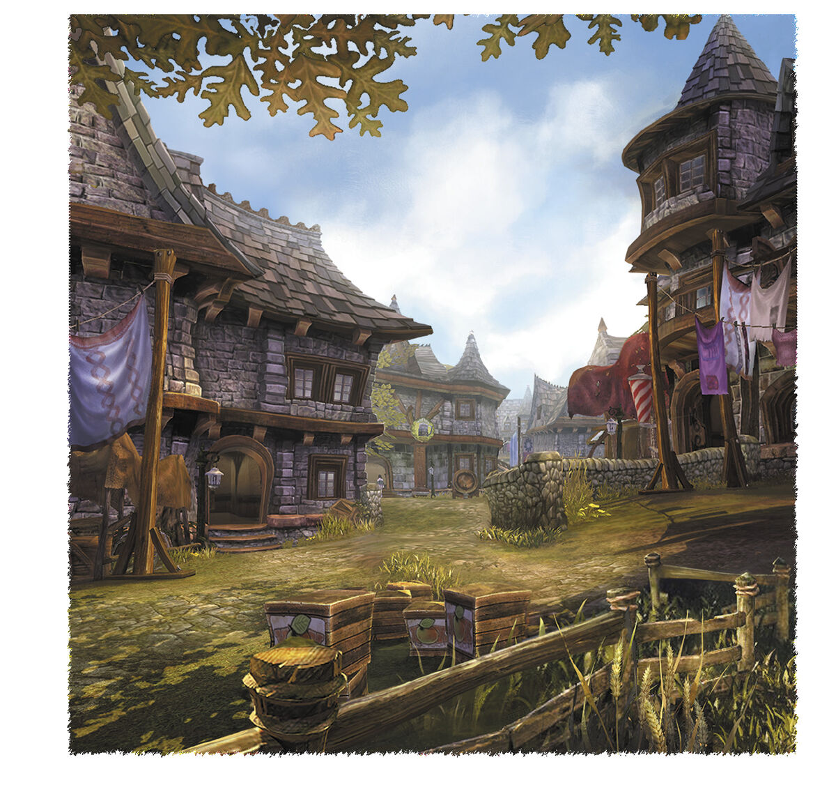 Fable cottage. Бауэрстоун Fable. Fable замок Бауэрстоун. Fable локации. Fable гавань.