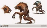 Legends' balverines concept art