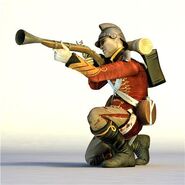 Official render of the Hero wearing the Welley's Soldier Outfit