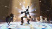 The Hero unlocking his power.