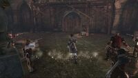 "All guns on the gate!"