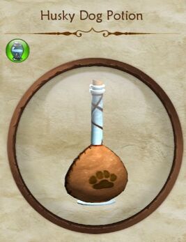 Husky Dog Potion