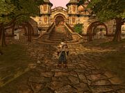 The Scimitar as seen in an early Fable screenshot.