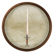 Steel longsword