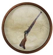 Steel clockwork rifle