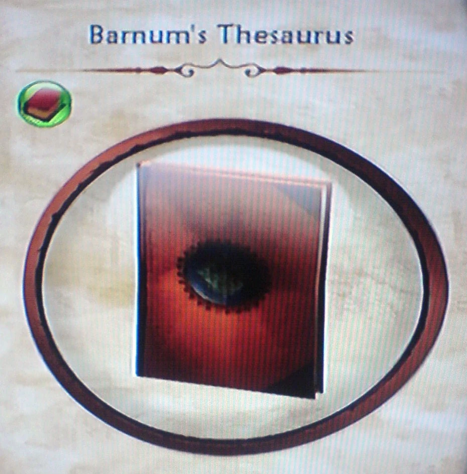 Barnum's Thesaurus The Fable Wiki Fandom