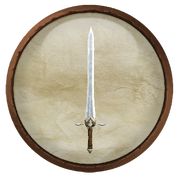Iron longsword