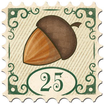 Stamp Smallest Acorn