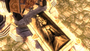 Solcius' tomb in the Heroes' Guild