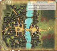 Minimappa del mercato di Bowerstone