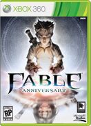 Xbox 360 box art for Fable Anniversary.