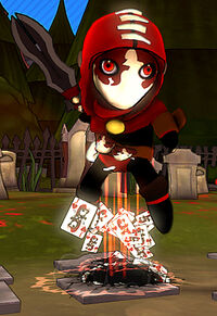Screenshot of Jack of Blades in Fable Heroes.