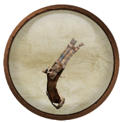 Rusty flintlock pistol