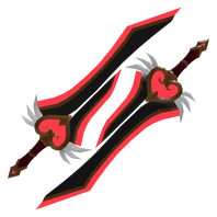 Dual Scarletheart Blades cosmetic