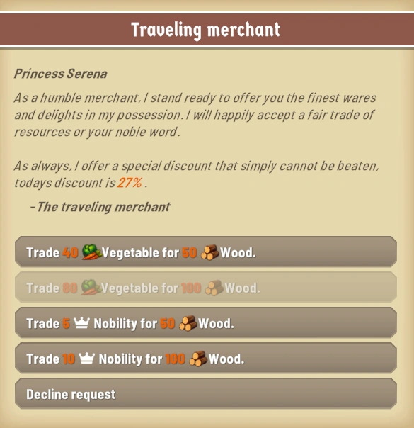 Traveling merchant Fabledom Wiki Fandom