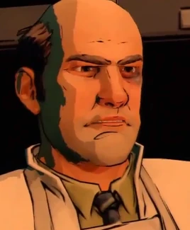 Johann with black eye