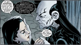 Snow White and her husband Mister Dark in the alternate universe