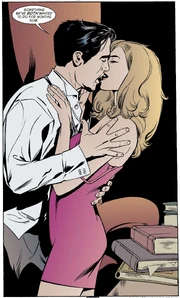 Charming trying to seduce Beauty