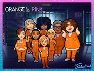 Orange is the New Pink Fabulous