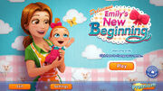 Delicious Emilys New Beginning Main Screen