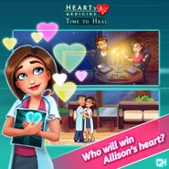 Who will win Allison's heart