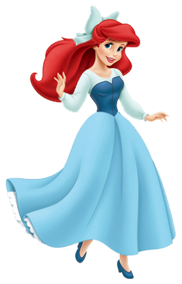 Disney Girls' Princess Ariel from The Little Mermaid 100% Combed Cotto –  sandstormusa