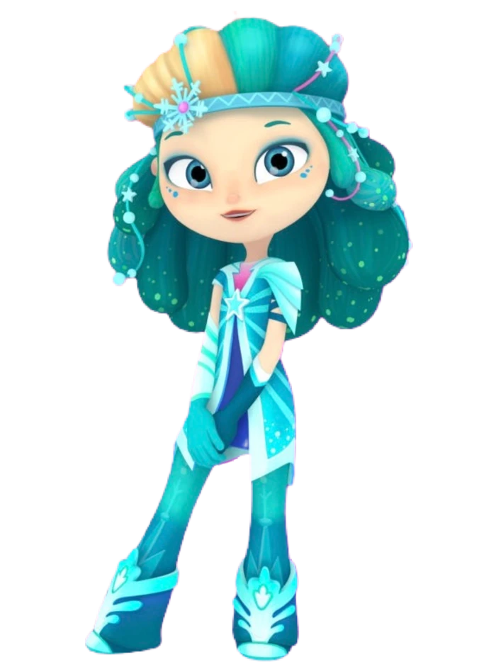 Как нарисовать снежку из мультика сказочный патруль