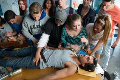 Wer mag schon Schule, die 10b auf jeden Fall nicht!