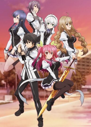 Rakudai Kishi no Cavalry - Ikki and his favorite 2 girls ever!!! [Rakudai  Kishi no Cavalry Final Episode] Ferishia-san, Support: Ao no Kanata no  Four Rhythm