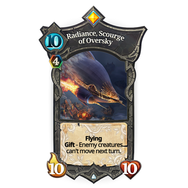 Radiance Scourge of Oversky Official Faeria Wiki