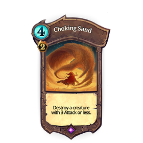 Choking Sand