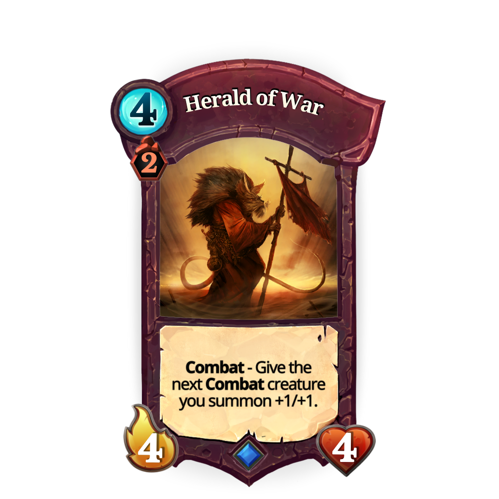 herald of war