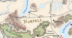 Mapa Narfell