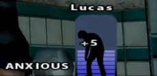 Lucas Kane's mental health increasing by 5