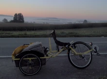 Lastentransport mit dem Airbike Pickup