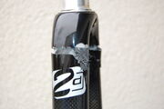 Broken carbon fork