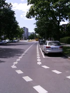 Schutzstreifen Groß-Ziethener Straße