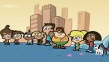 Jimmy Timmy AJ Chester Sheen Carl Cindy Libby Patch Thunderbolt Crossover