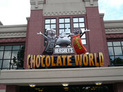 Main Sign Hershey Chocolate World July 2009