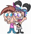 Timmy n tootie embrace again by nintendomaximus-d3e2wa2