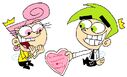 Cosmo giving wanda a valentine by asalover-d76inba