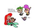 Timmy and Ariel by Cookie Lovey