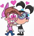 Timmy Loves Tootie's Kisses