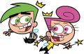 Cosmo and Wanda waving