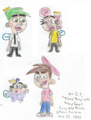 Scary Timmy with Poof, Cosmo, and Wanda