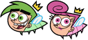 Cosmo and Wanda as Fleas