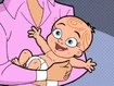 Baby held