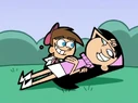 He managed to sweep Trixie off her feet...with comedy!